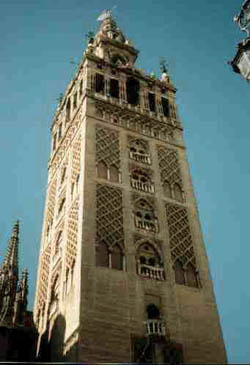 The tower from the Cathedral of Seville
