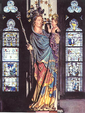 Madonna in the Cathedral of Milan