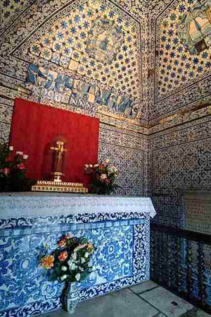 Interior of the Chapel of Memory