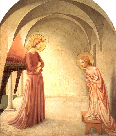 The Annunciation, by Fra Angelico