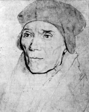 St. John Fisher, by Hans Holbein