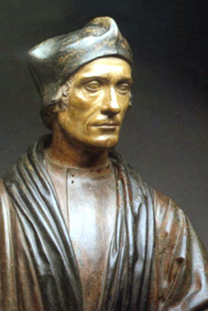 A statue of St. John Fisher