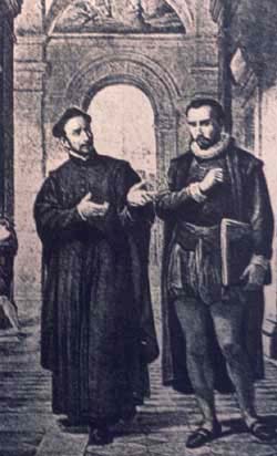 St. Ignatius of Loyola and St. Francis Xavier