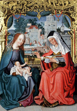 Virgin Mary, Child Jesus, and St. Anne
