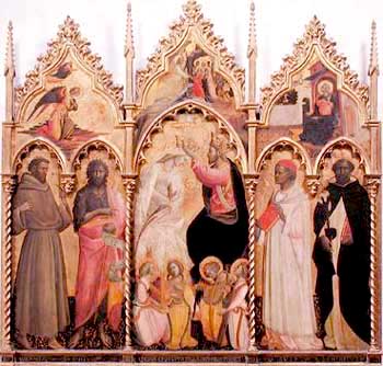 Coronation of Our Lady with St. Francis and St. Dominic