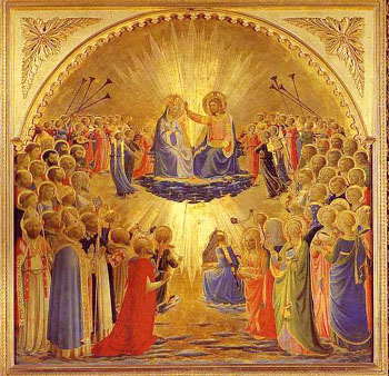 The Court of Heaven, by Fra Angelico