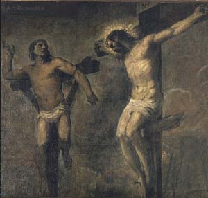 The Good Thief, by Titian