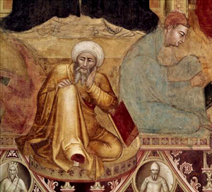 Arius & Averroes in the Triumph of St. Thomas Aquinas