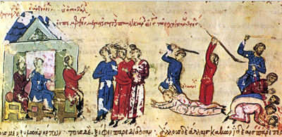 Persian martyrs under Shapur II