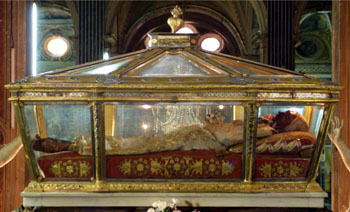 Catherine of Genoa incorrupt body