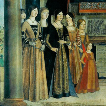 LAdies of Italian good society in the 15th century