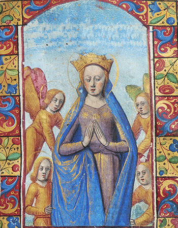 angels st bonet our lady miracle