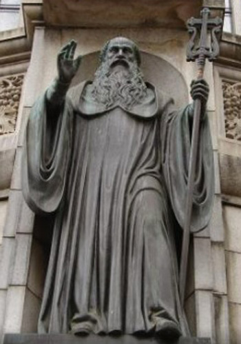 St Benedict of Nursia