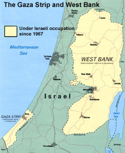 The Gaza Strip under Israeli occupation
