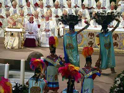 The Indian liturgy for Pope John Paul II