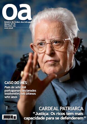 Cardinal Jose Policarpo on the cover of Oa