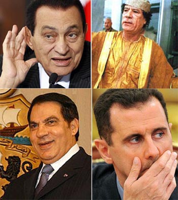 Eastern dictators fall one by one