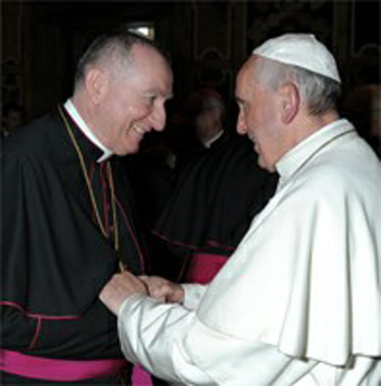 Parolin and Francis