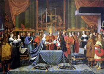 Louis XIV marriage contract