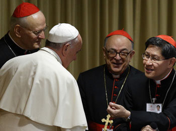 Francis at the famly synod