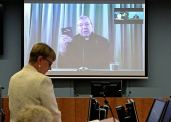 Card. George Pell hearing in Rome