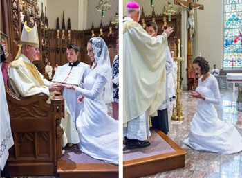 Consecrated virgin ceremony