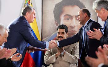 rosneft agreement russia venezuela