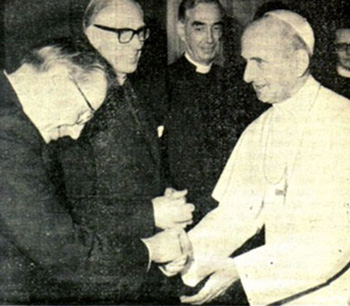Paul VI with Protestants 1