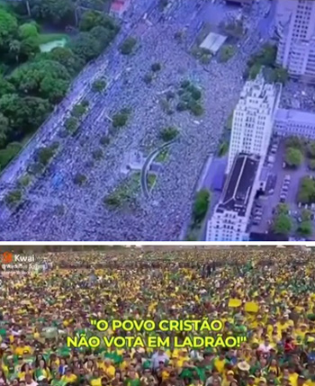 Manifestations in Brazil