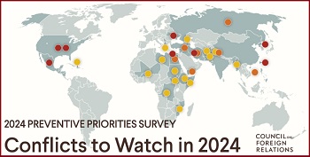 Conflict watch 2024