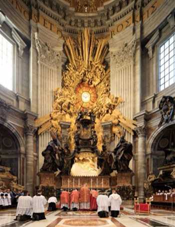 Mass at St. Peter's Basilica