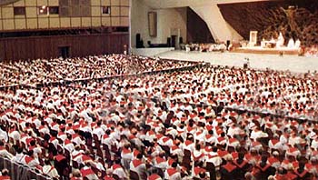Charismatic priests meeting at the Vatican in 1990