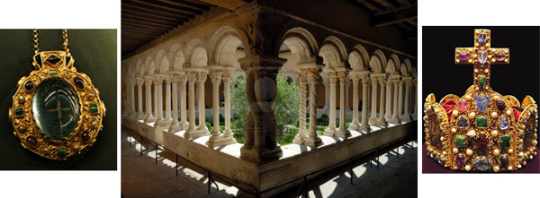Relics and cloister in aix-en-provence