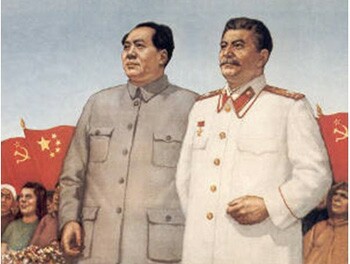 Stalin and Mao Tse-tung