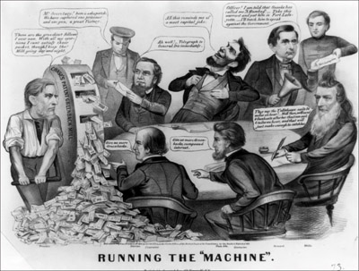 lincoln political machine