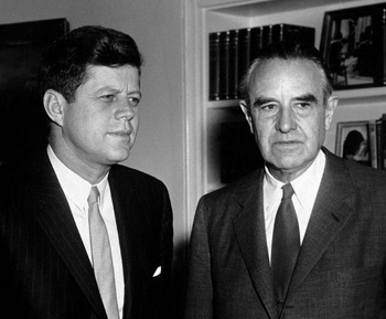 John Kennedy and Harriman