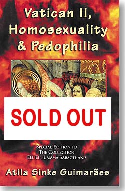 Vatican II, homosexuality, and Pedophilia book cover