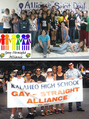 Gay clubs in high schools