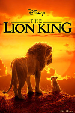 Movie poster for "The Lion King"