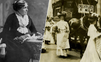 alcott suffragette