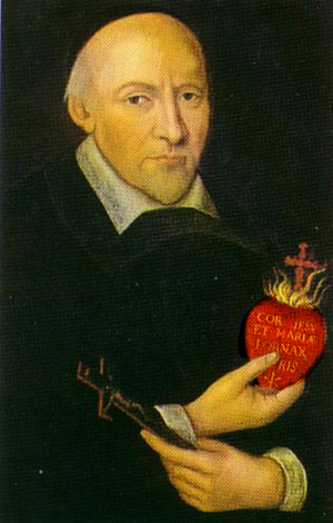 St John Eudes sacred heart of jesus and Mary