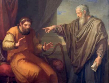 prophet Nathan accuses David