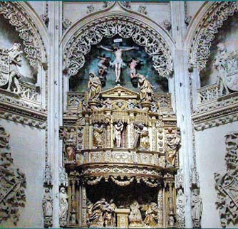 Altar of the Burgos cathedral