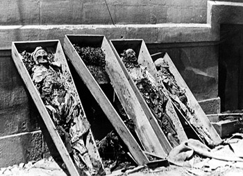 corpses of priests spanish civil war