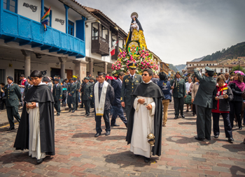 procession rose of lima