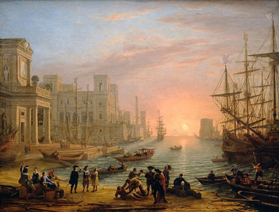 claude lorrain port