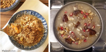 Burbura and varvara porridge