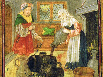 wine medieval blessing