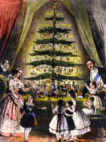 victorian christmas tree