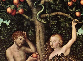 Adam and eve serpent